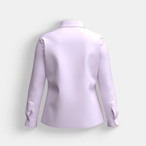 Women’s Casual Lustrous Cotton Check Shirt - Image 3