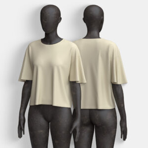 Women's  Drop Shoulder Tee Product 05