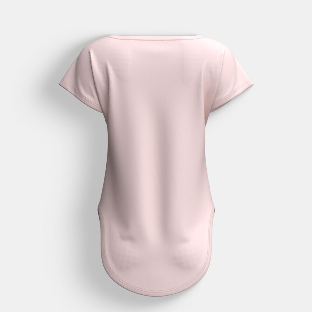 Women's  Drop Shoulder Tee Product 03 - Image 3