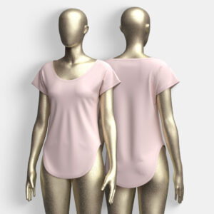 Women's  Drop Shoulder Tee Product 03