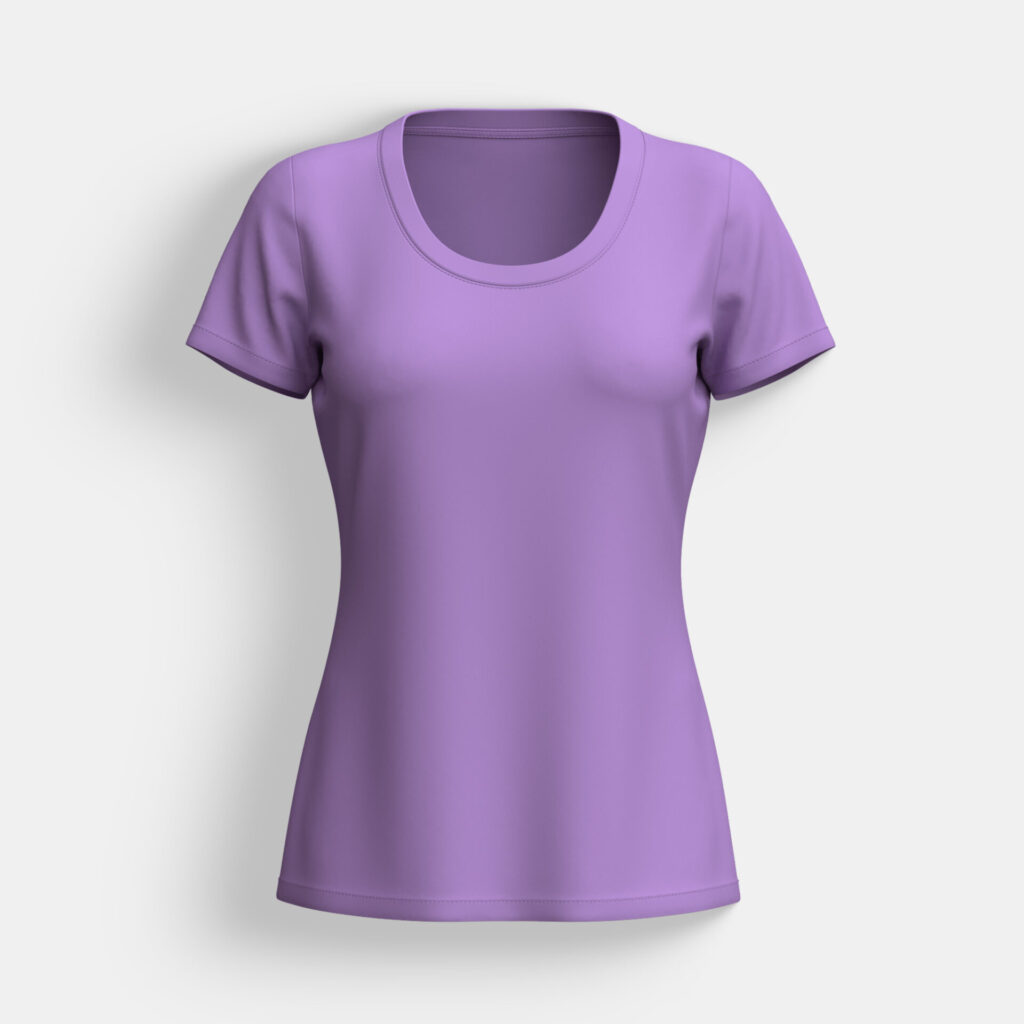 Regular Fit Basic Women's Tee - Image 2
