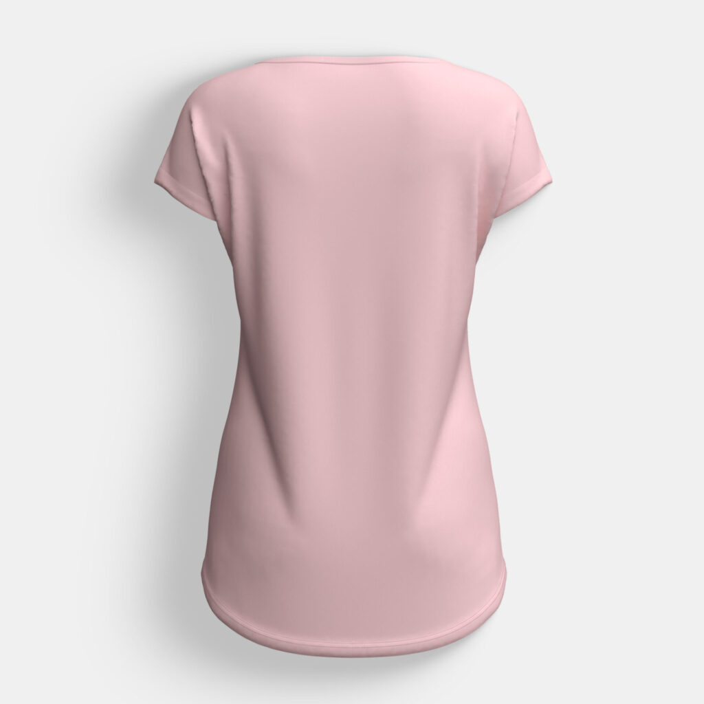 Women's Floral Printed Jersey Top - Image 3