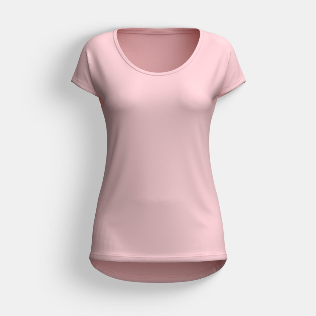 Women's Floral Printed Jersey Top - Image 2