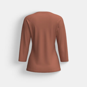 Women's Printed Raglan Tee 3/4 Sleeves - Image 3