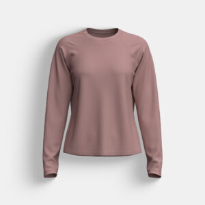 Printed Long Sleeve Women Tee - Image 2