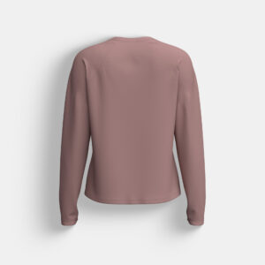 Printed Long Sleeve Women Tee - Image 3