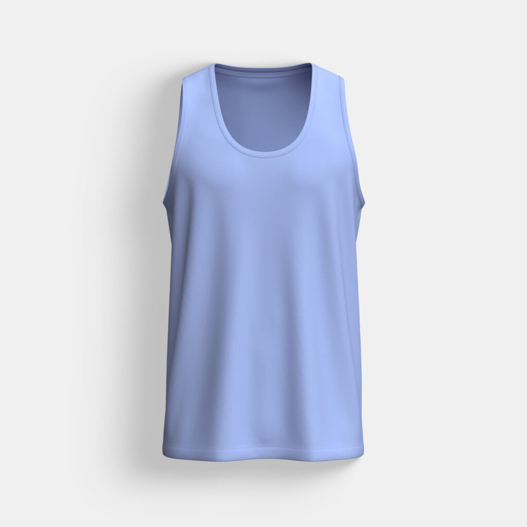 Lightweight Longtail Muscle Tank Top - Image 2
