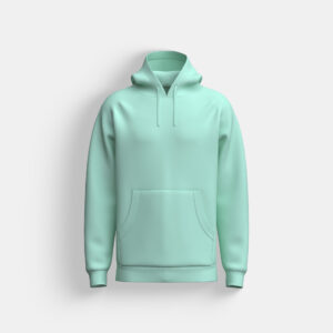 Mint Green hoodie BC10016 - Image 2