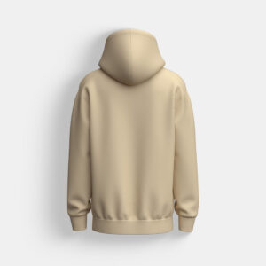Classic Beige Hoodie - Image 3