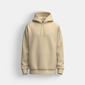 Classic Beige Hoodie - Image 2