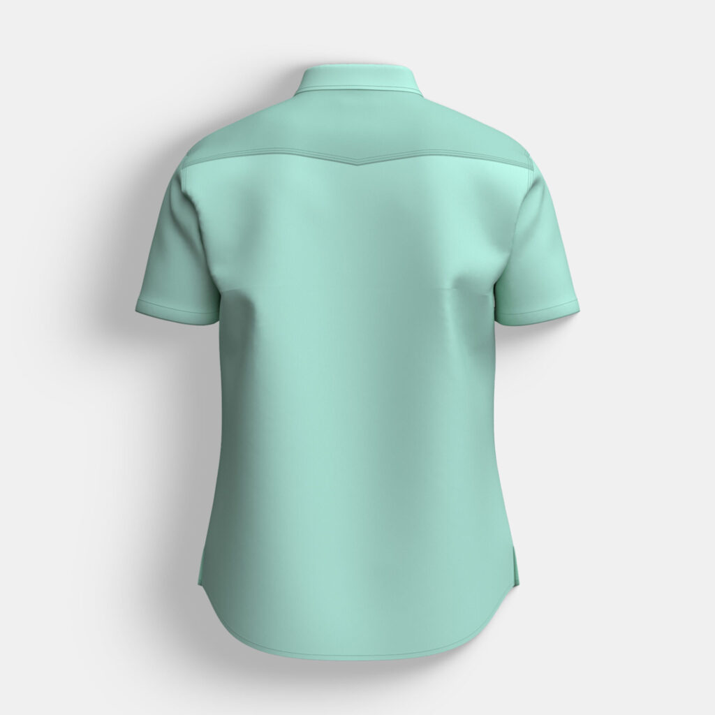 Men’s Double Pocket Checkered Shirt - Image 3