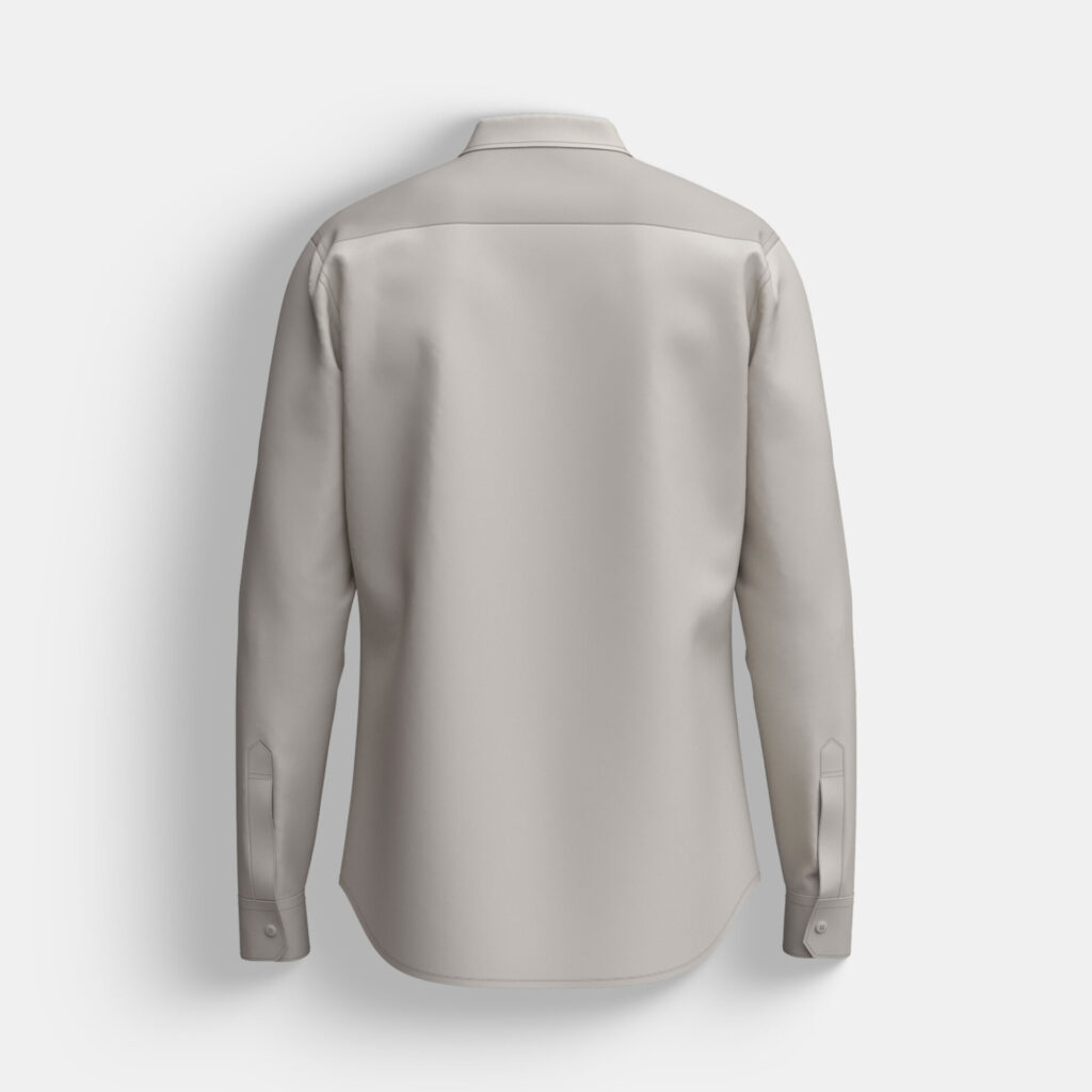 Men’s Casual Cotton Check Shirt - Image 3