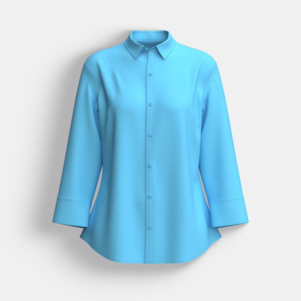 Women Regular Fit Stretch Formal Shirt - Image 2