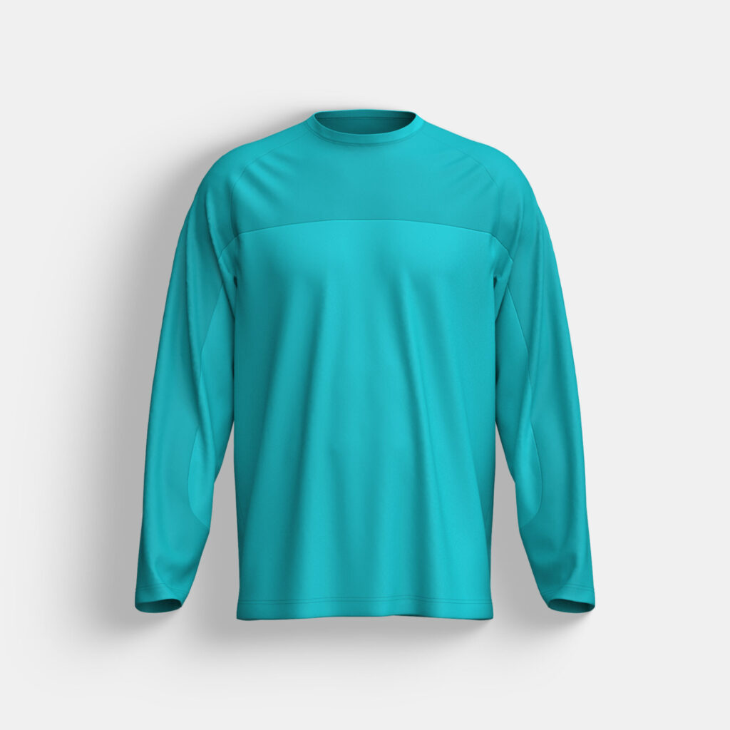 Round Neck Sporty Athlete Fit Men's Tee - Image 2