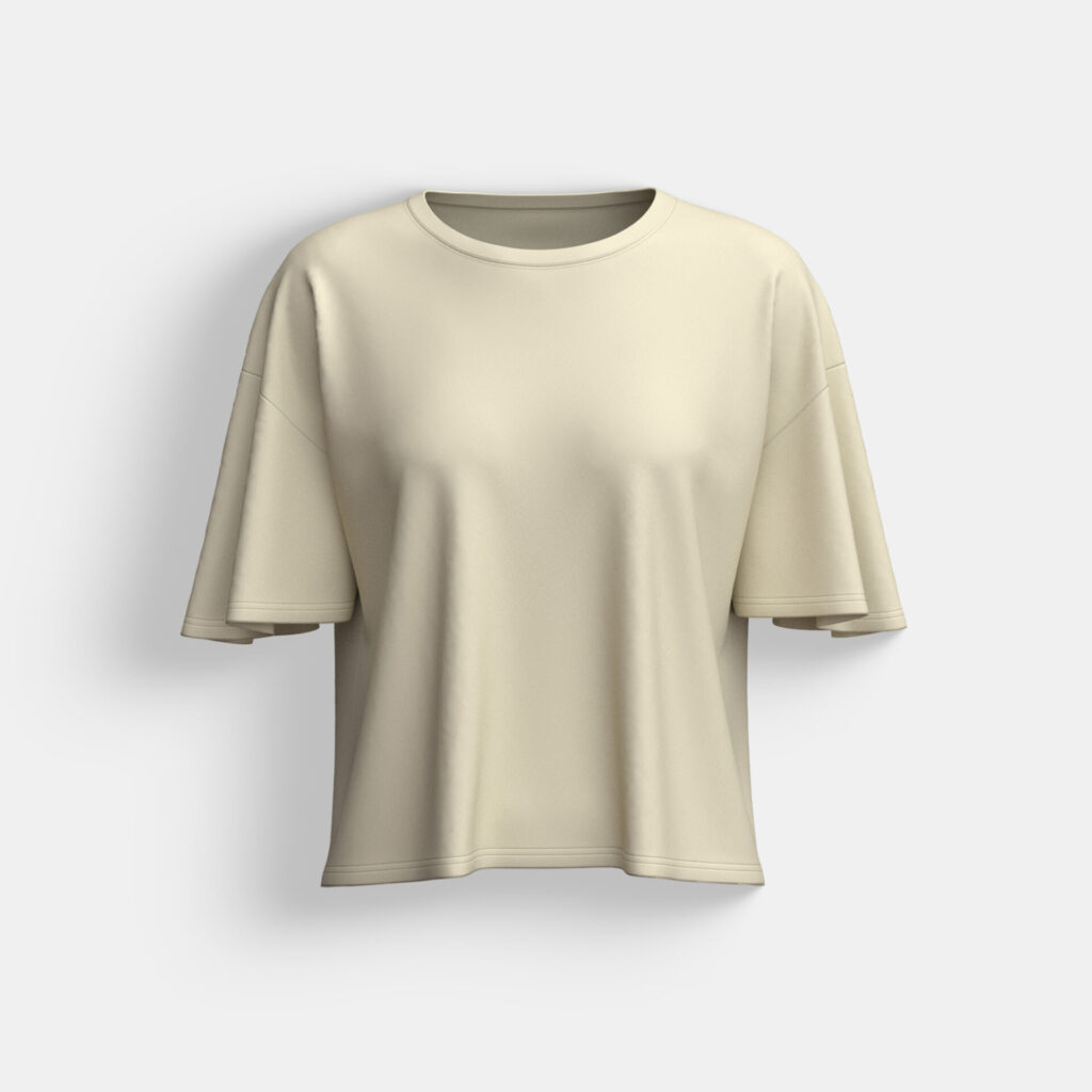 Women's  Drop Shoulder Tee Product 05 - Image 2