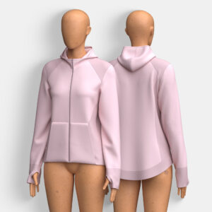 Fashionable Sporty Hoodie Jacket