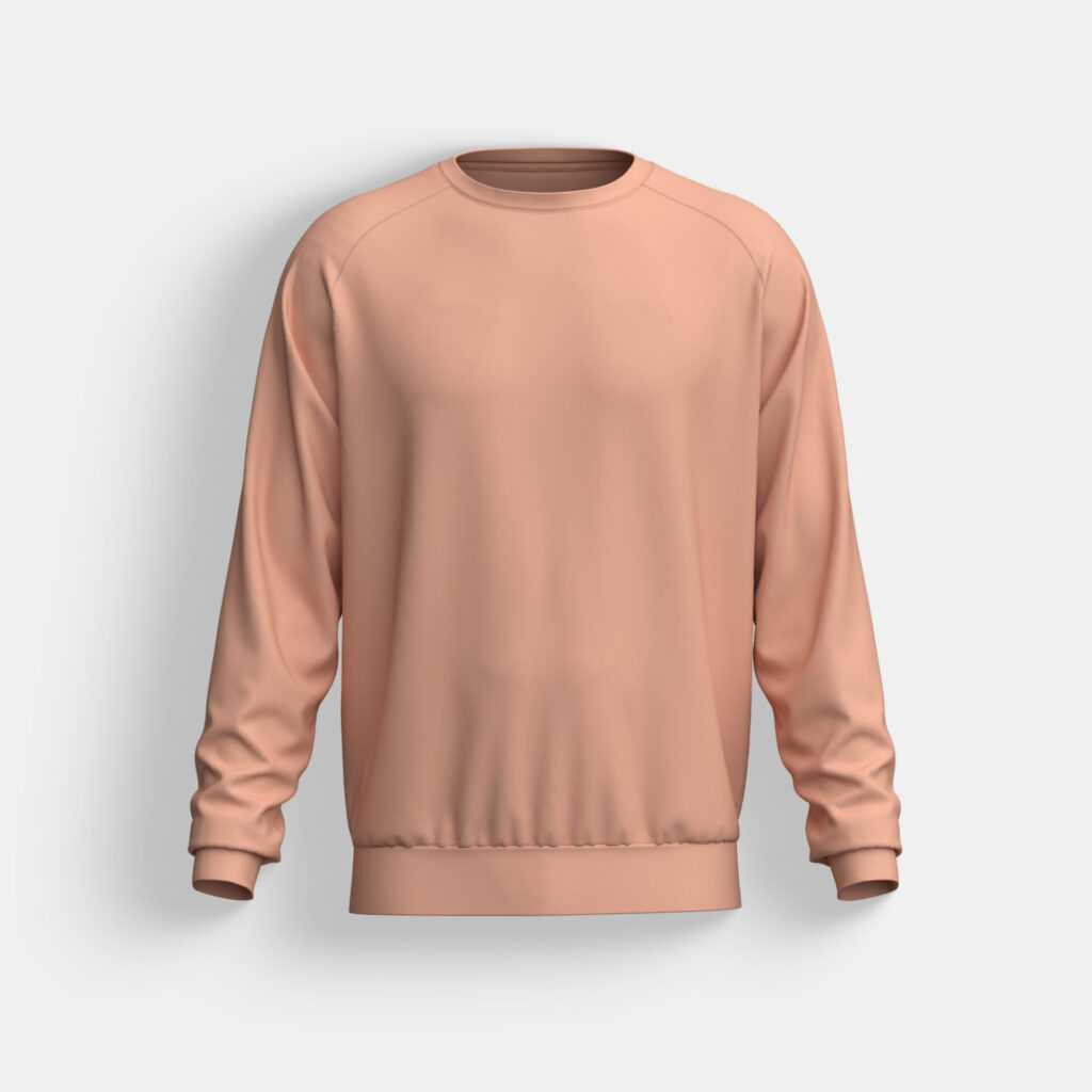 Men’s Printed Stripe Sweatshirt - Image 2