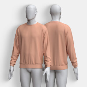 Men’s Printed Stripe Sweatshirt