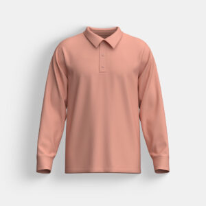 Full Sleeves Stripes Printed Polo - Image 2